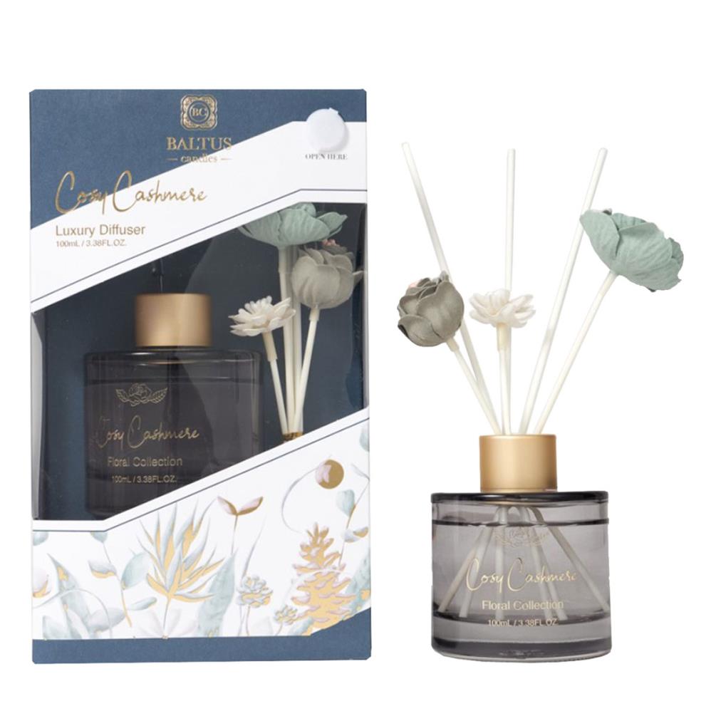 Baltus Cosy Cashmere Faux Flowers Reed Diffuser - 100ml £10.79